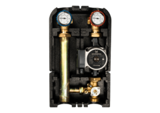 Полное наименование: Насосная группа Stout с 3-х ходовым приводным смесителем 1