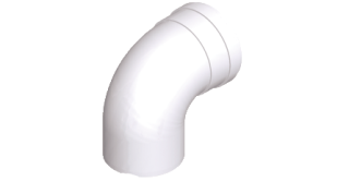 Полное наименование: COU690 Угол коаксиальный 90 D60/100 п/м
Артикул: COU690