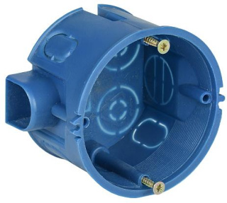 Коробка установочная СЗ блочная для твердых стен D 68х45мм (со стыковочными узлами) GENERICA