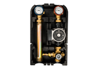 Полное наименование: Насосная группа Stout с термостатическим смесительным клапаном 1