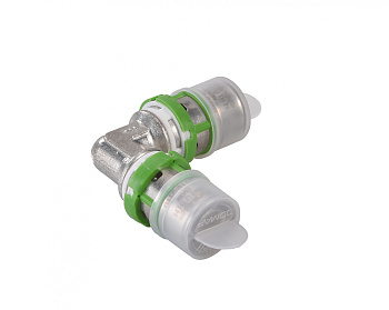 Comap Уголок 90° 20x2 SkinPress new латунь