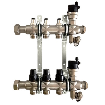 Коллекторная группа ZEISSLER 1", 8 ходов, без расходомеров
