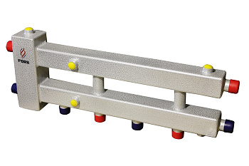 Гидравлический разделитель модульного типа на три контура ГРМ-3Н-60