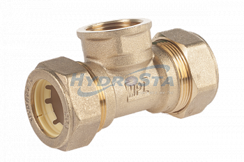 HydroSta Тройник труба-труба-труба 25мм*20мм*25мм