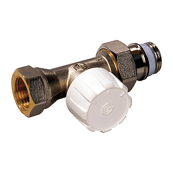 Термостатический вентиль, пред. рег., 1/2" прямой, Simplex