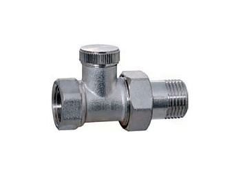 Прямой вентиль 3/4" нижний, под шестиграник TIM (распродажа) (15/120)