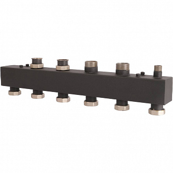 ROMMER Стальной распределительный коллектор 3(4) отопительных контура