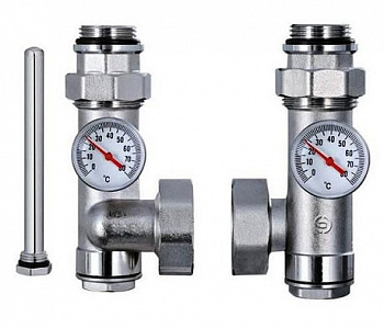 Комплект для монтажа смесительной группы теплого пола TIM, 1", M317-4