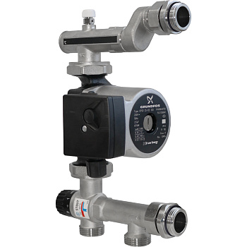 Насосно-смесительный узел для теплого пола STOUT SDG-0120-005011 20-55°C, с насосом