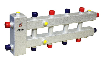 Гидравлический разделитель модульного типа на три контура ГРМ-5-100 Гидравлический разделитель модульного типа на три контура ГРМ-5-100