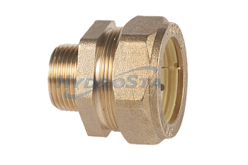 HydroSta Соединение (муфта) труба-наружняя резьба ( папа) газ 15 мм * 1/2"