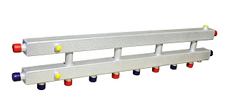 Гидравлический коллектор модульного типа ГКМ-5Н-60 (Ду25)