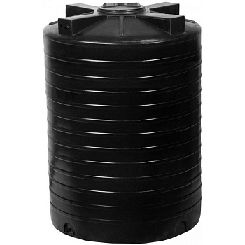 Бак для воды АКВАТЕК ATV-2000 (черный) с поплавком