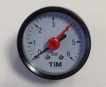 Манометр TIM аксиальный 16 бар 50 мм (1/60)