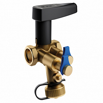 Балансировочный клапан NexusValve Vertex DN20 DRAIN Kvs 4,4