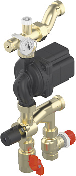 TECE Насосно-смесительный узел TECEfloor ServoMix с ручным 3-ходовым смесителем