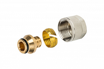 SFC-0020-002020 STOUT Фитинг компрессионный для труб PEX 20х2,0х3/4 (10/100)