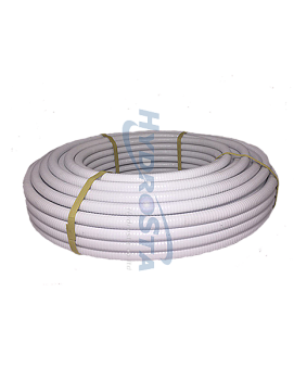 Труба гофрированная отож. нерж. сталь с п/э покрытием HydroSta 20 мм. TR-20А FLEXY бел.