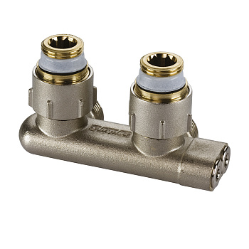 Узел нижн. подключения перекрестный E1/50, угловой, 1/2x3/4", Simplex