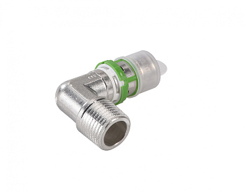 Comap SKINPress угольник 90° с наружной резьбой латунь 16x2 - 1/2 серия 7092GW латунь