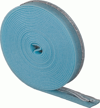 Демпферная лента STOUT с защитным фартуком и клейкой стороной 100*08*25000