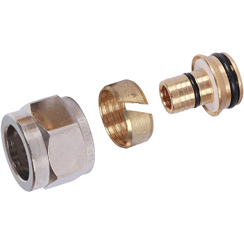 SFC-0026-202934 STOUT Фитинг компрессионный для труб PE-Xс/AL/PE-Xс 20х2,9х3/4" (10/100)