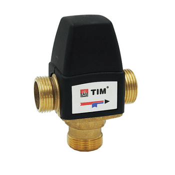 Термостатический смесительный клапан TIM 3/4" 30-65C, Н/Н/Н (1/30)