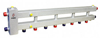 Гидравлический разделитель модульного типа на три контура ГРМ-5Н-100 Гидравлический разделитель модульного типа на три контура ГРМ-5Н-100