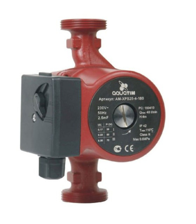 Полное наименование: Циркуляционный насос AquaTim AM-XPS25-4-180
Артикул: AM-XPS25-4-180