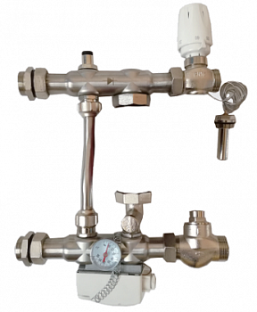 Насосно-смесительный узел для теплого пола TIM JH-1038 (1/4)