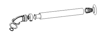 Коаксиальный комплект Kentatsu Furst Condens 60/100
